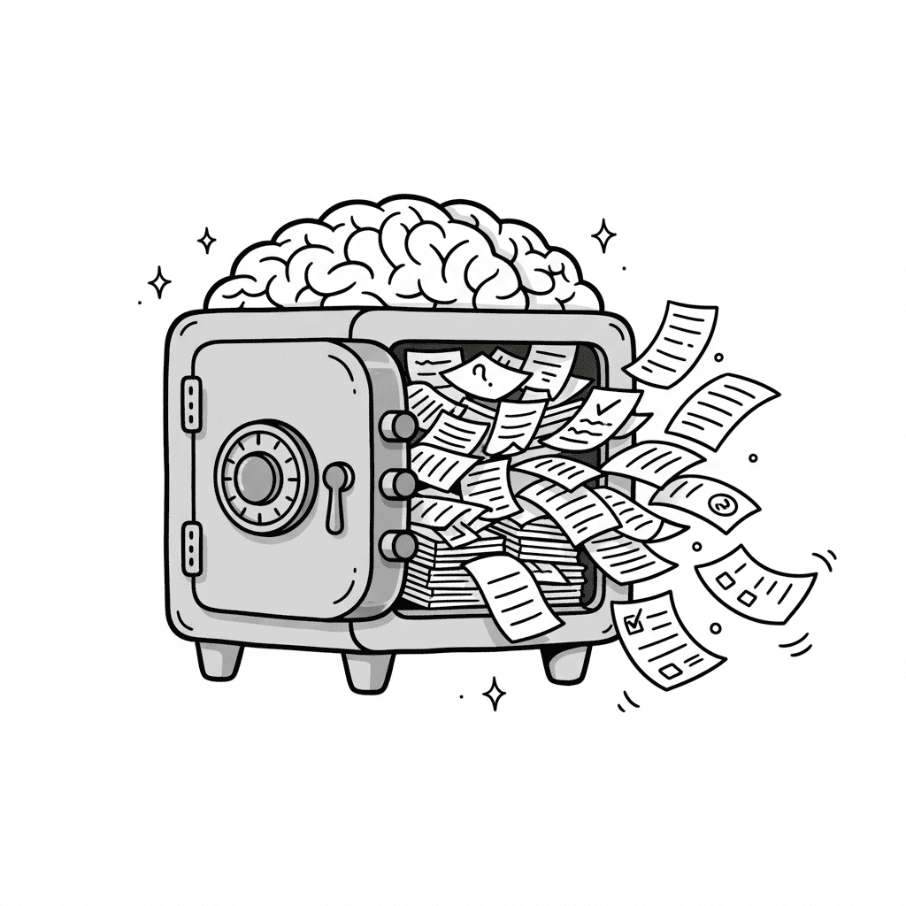 Family Brain Vault interface